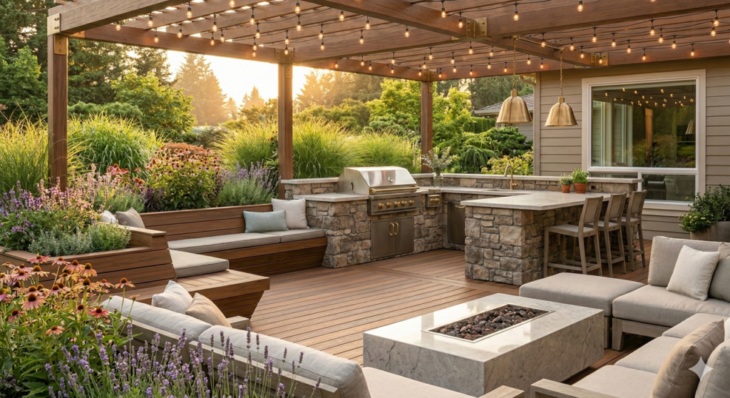 Outdoor Living: Designing Spaces for Relaxation and Entertainment
